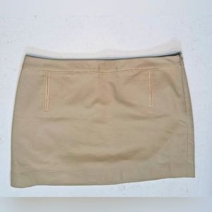 The Limited Classic Mini Skirt, Fully Lined, Sailor Stitch Detail, Size 14